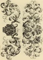 An illustration from Ornemens d'orfevrerie propres pour flanquer et amaller : nouveau livre d'ornemens d'orfevrerie (1888)