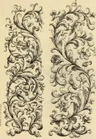 An illustration from Ornemens d'orfevrerie propres pour flanquer et amaller : nouveau livre d'ornemens d'orfevrerie (1888)