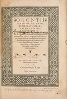 An illustration from Orontii Finæi Delphinatis regii mathematicarum Lutetiæ professoris, In sex priores libros Geometricorum elementorum Euclidis ... (1544)