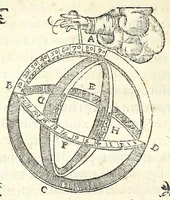 An illustration from Orontii Finei Delphinatis, regii mathematicarvm professoris, De solaribus horologiis & quadrantibus libri quatuor (1560)