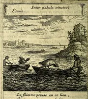 An illustration from Orphevs evcharisticvs. Sive devs absconditvs humanitatis illecebris illustriores mundi partes ad se pertrahens, vltroneas arcanae maiestatis adoratrices (1657)