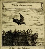 An illustration from Orphevs evcharisticvs. Sive devs absconditvs humanitatis illecebris illustriores mundi partes ad se pertrahens, vltroneas arcanae maiestatis adoratrices (1657)