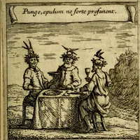 Picture 71 of 140 from Orphevs evcharisticvs. Sive devs absconditvs humanitatis illecebris illustriores mundi partes ad se pertrahens, vltroneas arcanae maiestatis adoratrices (1657), leaf 338