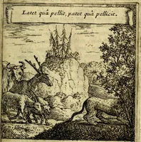 An illustration from Orphevs evcharisticvs. Sive devs absconditvs humanitatis illecebris illustriores mundi partes ad se pertrahens, vltroneas arcanae maiestatis adoratrices (1657)