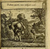 An illustration from Orphevs evcharisticvs. Sive devs absconditvs humanitatis illecebris illustriores mundi partes ad se pertrahens, vltroneas arcanae maiestatis adoratrices (1657)