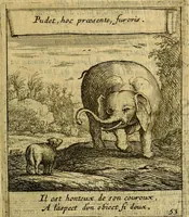 An illustration from Orphevs evcharisticvs. Sive devs absconditvs humanitatis illecebris illustriores mundi partes ad se pertrahens, vltroneas arcanae maiestatis adoratrices (1657)