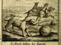 An illustration from Orphevs evcharisticvs. Sive devs absconditvs humanitatis illecebris illustriores mundi partes ad se pertrahens, vltroneas arcanae maiestatis adoratrices (1657)