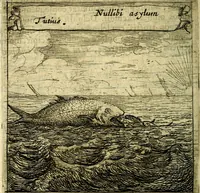 An illustration from Orphevs evcharisticvs. Sive devs absconditvs humanitatis illecebris illustriores mundi partes ad se pertrahens, vltroneas arcanae maiestatis adoratrices (1657)