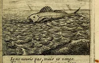 An illustration from Orphevs evcharisticvs. Sive devs absconditvs humanitatis illecebris illustriores mundi partes ad se pertrahens, vltroneas arcanae maiestatis adoratrices (1657)
