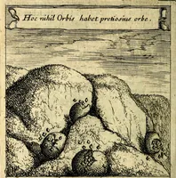 Picture 139 of 140 from Orphevs evcharisticvs. Sive devs absconditvs humanitatis illecebris illustriores mundi partes ad se pertrahens, vltroneas arcanae maiestatis adoratrices (1657), leaf 695