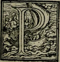 An illustration from Orthodoxa Tigvrinæ Ecclesiæ ministrorum Confessio : illorum et fidem & doctrinam, quam cum Catholica sanctorũ ecclesia communem habent ; continens, in primis autem de Coena Domini Nostri Iesv Christi ; unà cum æqua & modesta responsione ad uanas & offendiculi plenas D. Mart. Lvtheri calumnias, cõdemnationes & conuitia, quæ tum alibi, tum in nouissimo libello suo (quem Breuem de sancto Sacramento Confessionem dixit) potissimum ædita & uulgata sunt (1545)