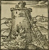 An illustration from Orvs Apollo de Ægypte De la signification des notes hieroglyphiques des Aegyptiens : cest a dire des figures par les quelles ilz escripuoient leurs mysteres secretz, & les choses sainctes & diuines (1543)
