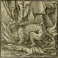 Picture 130 of 195 from Orvs Apollo de Ægypte De la signification des notes hieroglyphiques des Aegyptiens : cest a dire des figures par les quelles ilz escripuoient leurs mysteres secretz, & les choses sainctes & diuines (1543), leaf 147
