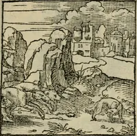 Picture 133 of 195 from Orvs Apollo de Ægypte De la signification des notes hieroglyphiques des Aegyptiens : cest a dire des figures par les quelles ilz escripuoient leurs mysteres secretz, & les choses sainctes & diuines (1543), leaf 150