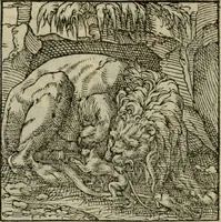 Picture 149 of 195 from Orvs Apollo de Ægypte De la signification des notes hieroglyphiques des Aegyptiens : cest a dire des figures par les quelles ilz escripuoient leurs mysteres secretz, & les choses sainctes & diuines (1543), leaf 167