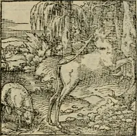 Picture 152 of 195 from Orvs Apollo de Ægypte De la signification des notes hieroglyphiques des Aegyptiens : cest a dire des figures par les quelles ilz escripuoient leurs mysteres secretz, & les choses sainctes & diuines (1543), leaf 170