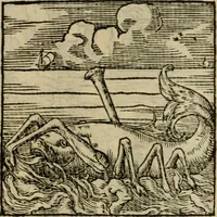An illustration from Orvs Apollo de Ægypte De la signification des notes hieroglyphiques des Aegyptiens : cest a dire des figures par les quelles ilz escripuoient leurs mysteres secretz, & les choses sainctes & diuines (1543)