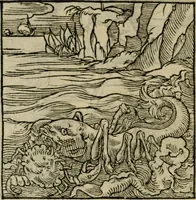 An illustration from Orvs Apollo de Ægypte De la signification des notes hieroglyphiques des Aegyptiens : cest a dire des figures par les quelles ilz escripuoient leurs mysteres secretz, & les choses sainctes & diuines (1543)