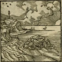 Picture 177 of 195 from Orvs Apollo de Ægypte De la signification des notes hieroglyphiques des Aegyptiens : cest a dire des figures par les quelles ilz escripuoient leurs mysteres secretz, & les choses sainctes & diuines (1543), leaf 192