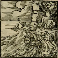 Picture 178 of 195 from Orvs Apollo de Ægypte De la signification des notes hieroglyphiques des Aegyptiens : cest a dire des figures par les quelles ilz escripuoient leurs mysteres secretz, & les choses sainctes & diuines (1543), leaf 193