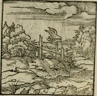 Picture 184 of 195 from Orvs Apollo de Ægypte De la signification des notes hieroglyphiques des Aegyptiens : cest a dire des figures par les quelles ilz escripuoient leurs mysteres secretz, & les choses sainctes & diuines (1543), leaf 200