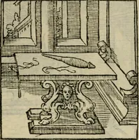 Picture 191 of 195 from Orvs Apollo de Ægypte De la signification des notes hieroglyphiques des Aegyptiens : cest a dire des figures par les quelles ilz escripuoient leurs mysteres secretz, & les choses sainctes & diuines (1543), leaf 208