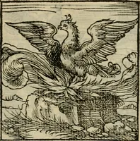 Picture 39 of 195 from Orvs Apollo de Ægypte De la signification des notes hieroglyphiques des Aegyptiens : cest a dire des figures par les quelles ilz escripuoient leurs mysteres secretz, & les choses sainctes & diuines (1543), leaf 50