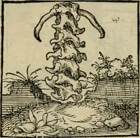 Picture 79 of 195 from Orvs Apollo de Ægypte De la signification des notes hieroglyphiques des Aegyptiens : cest a dire des figures par les quelles ilz escripuoient leurs mysteres secretz, & les choses sainctes & diuines (1543), leaf 94