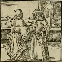 An illustration from Orvs Apollo de Ægypte De la signification des notes hieroglyphiques des Aegyptiens : cest a dire des figures par les quelles ilz escripuoient leurs mysteres secretz, & les choses sainctes & diuines (1543)