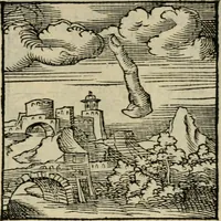 Picture 84 of 195 from Orvs Apollo de Ægypte De la signification des notes hieroglyphiques des Aegyptiens : cest a dire des figures par les quelles ilz escripuoient leurs mysteres secretz, & les choses sainctes & diuines (1543), leaf 98
