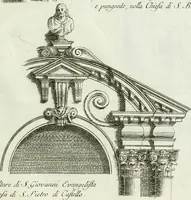 Picture 71 of 103 from Osservazioni di Antonio Visentini, architetto veneto, che servono di continuazione al Trattato di Teofilo Gallaccini sopra gli errori degli architetti (1771), leaf 108