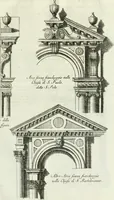 An illustration from Osservazioni di Antonio Visentini, architetto veneto, che servono di continuazione al Trattato di Teofilo Gallaccini sopra gli errori degli architetti (1771)