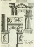 An illustration from Osservazioni di Antonio Visentini, architetto veneto, che servono di continuazione al Trattato di Teofilo Gallaccini sopra gli errori degli architetti (1771)
