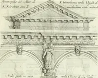 An illustration from Osservazioni di Antonio Visentini, architetto veneto, che servono di continuazione al Trattato di Teofilo Gallaccini sopra gli errori degli architetti (1771)