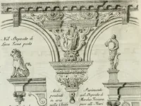 Picture 80 of 103 from Osservazioni di Antonio Visentini, architetto veneto, che servono di continuazione al Trattato di Teofilo Gallaccini sopra gli errori degli architetti (1771), leaf 123