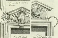An illustration from Osservazioni di Antonio Visentini, architetto veneto, che servono di continuazione al Trattato di Teofilo Gallaccini sopra gli errori degli architetti (1771)