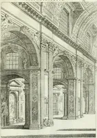 An illustration from Osservazioni di Antonio Visentini, architetto veneto, che servono di continuazione al Trattato di Teofilo Gallaccini sopra gli errori degli architetti (1771)