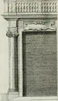 An illustration from Osservazioni di Antonio Visentini, architetto veneto, che servono di continuazione al Trattato di Teofilo Gallaccini sopra gli errori degli architetti (1771)