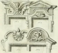 An illustration from Osservazioni di Antonio Visentini, architetto veneto, che servono di continuazione al Trattato di Teofilo Gallaccini sopra gli errori degli architetti (1771)