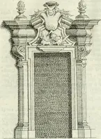 An illustration from Osservazioni di Antonio Visentini, architetto veneto, che servono di continuazione al Trattato di Teofilo Gallaccini sopra gli errori degli architetti (1771)