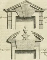 An illustration from Osservazioni di Antonio Visentini, architetto veneto, che servono di continuazione al Trattato di Teofilo Gallaccini sopra gli errori degli architetti (1771)