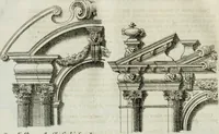An illustration from Osservazioni di Antonio Visentini, architetto veneto, che servono di continuazione al Trattato di Teofilo Gallaccini sopra gli errori degli architetti (1771)