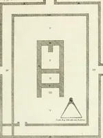 An illustration from Osservazioni di Ottavio Bocchi gentiluomo adriese sopra un antico teatro scoperto in Adria : agli eruditissimi Signori Accademici della nobile Accademia Etrusca dell'antichissima città di Cortona (1739)