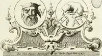 An illustration from Osservazioni di Ottavio Bocchi gentiluomo adriese sopra un antico teatro scoperto in Adria : agli eruditissimi Signori Accademici della nobile Accademia Etrusca dell'antichissima città di Cortona (1739)