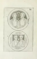 An illustration from Osservazioni sopra alcuni frammenti di vasi antichi di vetro ornati di figure trovati ne'cimiteri di Roma (1716)