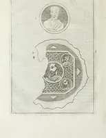 An illustration from Osservazioni sopra alcuni frammenti di vasi antichi di vetro ornati di figure trovati ne'cimiteri di Roma (1716)