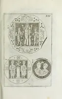 An illustration from Osservazioni sopra alcuni frammenti di vasi antichi di vetro ornati di figure trovati ne'cimiteri di Roma (1716)