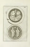 An illustration from Osservazioni sopra alcuni frammenti di vasi antichi di vetro ornati di figure trovati ne'cimiteri di Roma (1716)