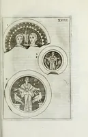 An illustration from Osservazioni sopra alcuni frammenti di vasi antichi di vetro ornati di figure trovati ne'cimiteri di Roma (1716)