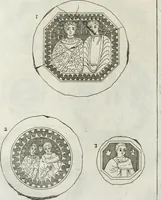 An illustration from Osservazioni sopra alcuni frammenti di vasi antichi di vetro ornati di figure trovati ne'cimiteri di Roma (1716)